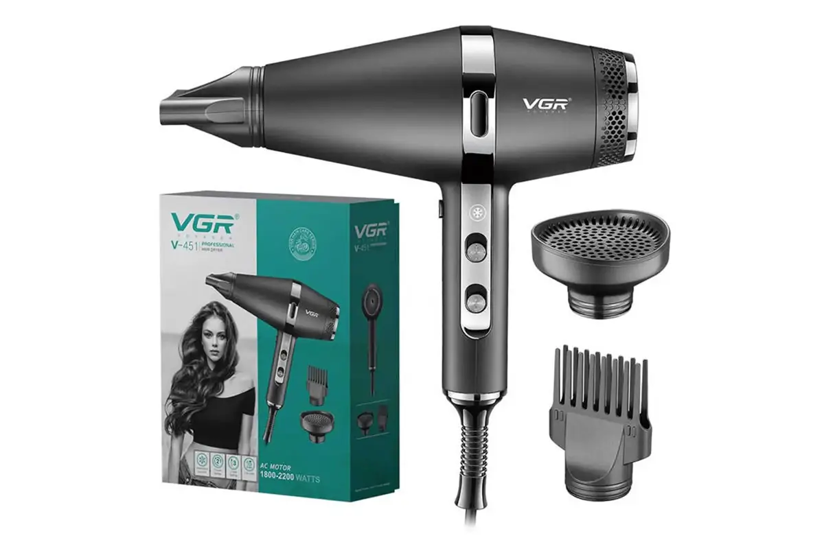 سشوار حرفه ای وی جی آر ا VGR V-451 Hair Dryer